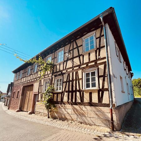 Auszeit - Historisches Ferienhaus In Der Suedpfalz Dierbach Bagian luar foto