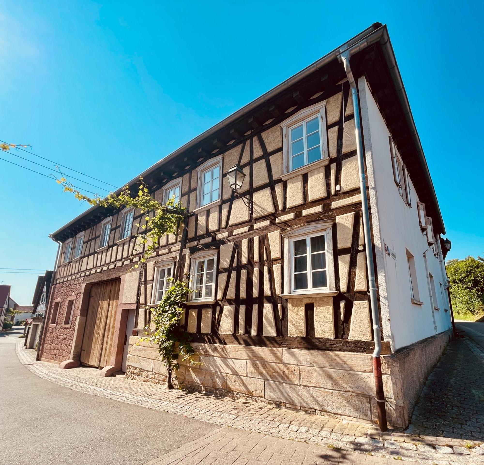 Auszeit - Historisches Ferienhaus In Der Suedpfalz Dierbach Bagian luar foto