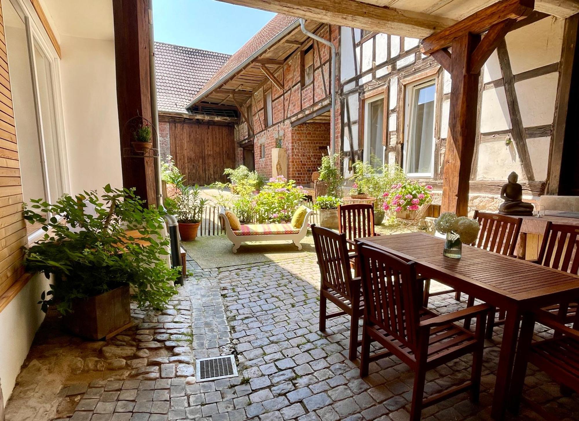 Auszeit - Historisches Ferienhaus In Der Suedpfalz Dierbach Bagian luar foto